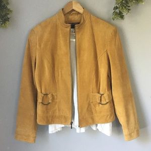 Vintage Leather Moto Jacket